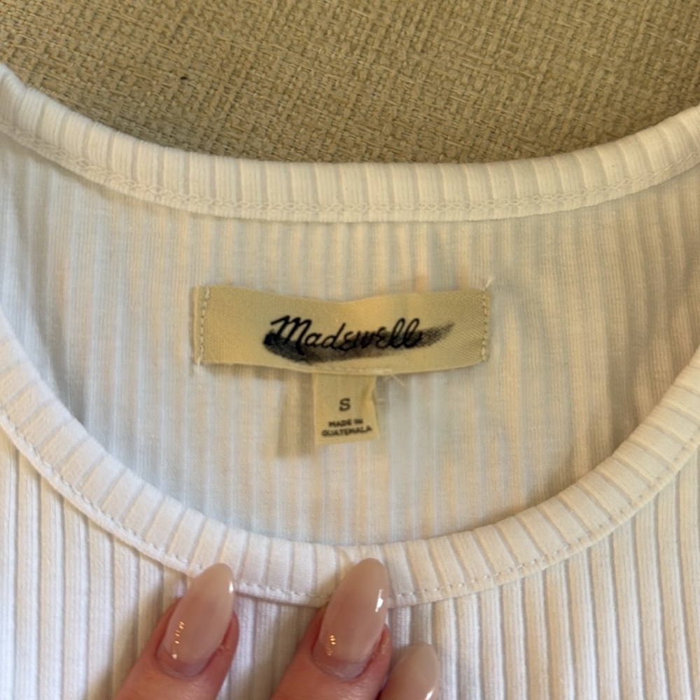 Madewell Highneck Tank in Sleekhold - Picture 3 of 4